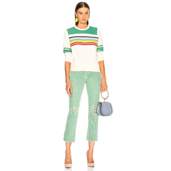 MOTHER Denim - MOTHER The Tomcat Chew in The Devil Drinks Coffee Mint 26